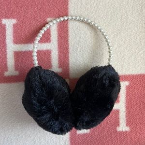 Earmuffs with Pearl Details